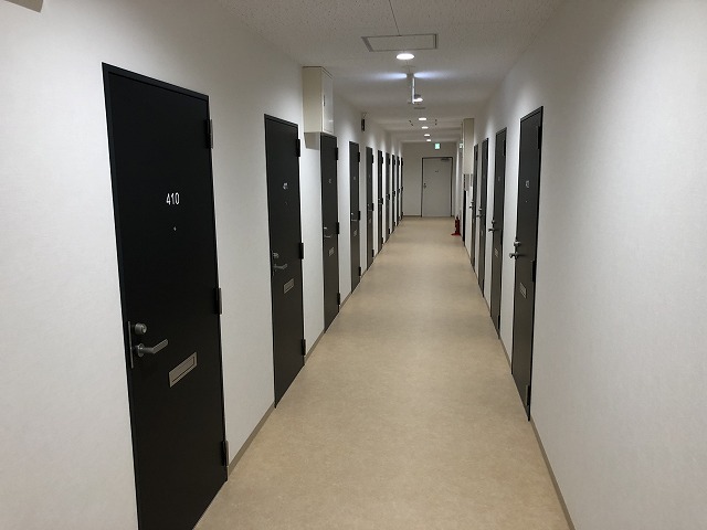 京都市南区　鉄骨造4階建て　事務所、食堂、大浴場、寮-99戸